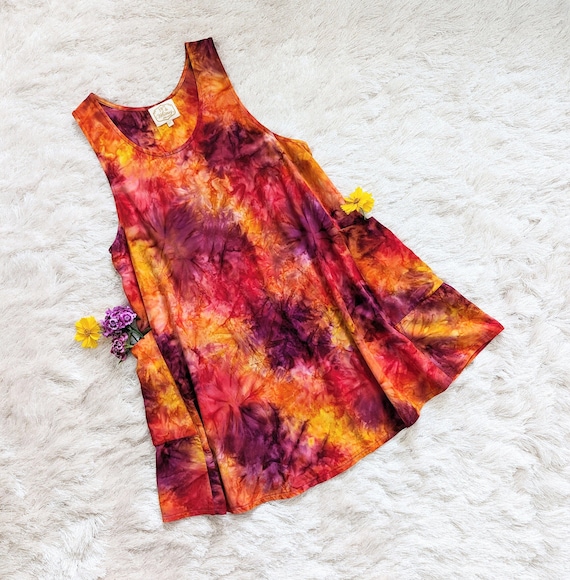 Woven Pixie Pocket Dress / Mini or Midi Length / More Colors!