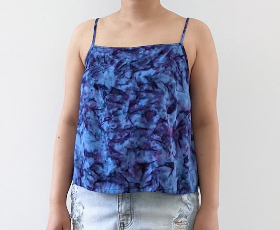 Hand Dyed Cropped Camisole