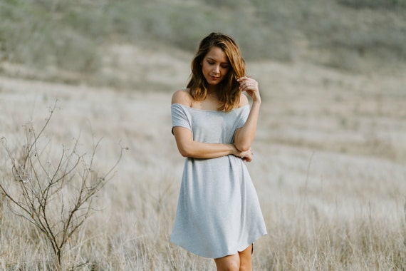 Darla Boatneck / Off The Shoulder Dress