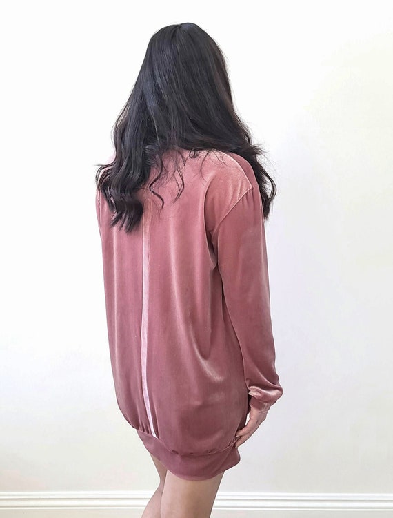 Velvet Tunic Sweatshirt / More Colors!