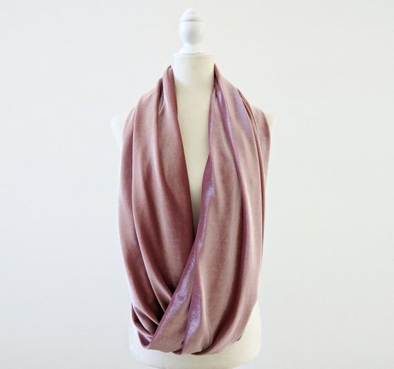 Velvet Infinity Scarf / More Colors!