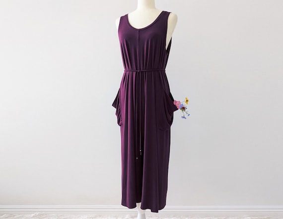 Pixie Pocket Jumpsuit / Wear Multiple Ways: V-Neck or Scoop Neck / More Colors!
