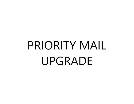 Priority Upgrade for U.S. Orders / Optional Additional Cost for Lightweight Packages