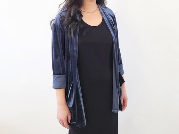Velvet Celeste Jacket Cardigan with Pockets / More Colors!