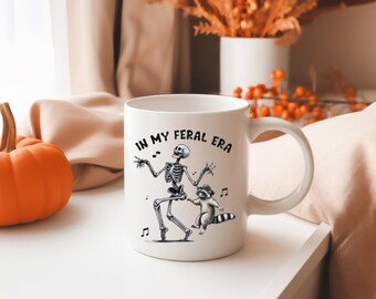 In my Feral Era Coffee Cup