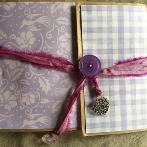 Sac en papier Mini Album - Lilas - 6.25x5.25x.75 »