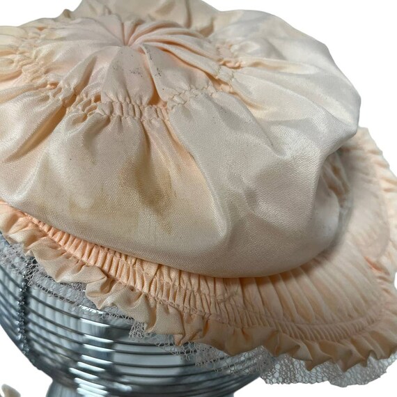 Vintage Baby Bonnet Hat 1930's -1940's - image 3