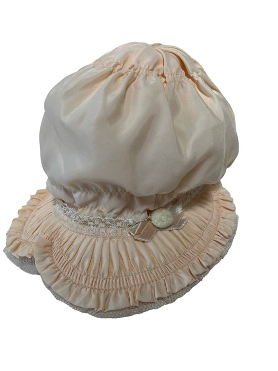 Vintage Baby Bonnet Hat 1930's -1940's - image 7