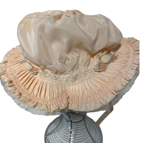 Vintage Baby Bonnet Hat 1930's -1940's - image 9