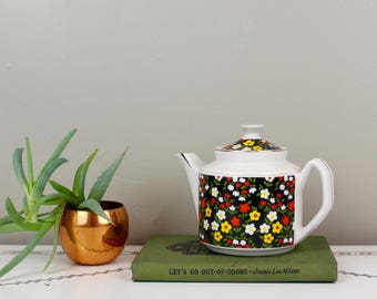 Ceramic Floral Teapot