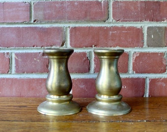 Pair of Brass Candlesticks