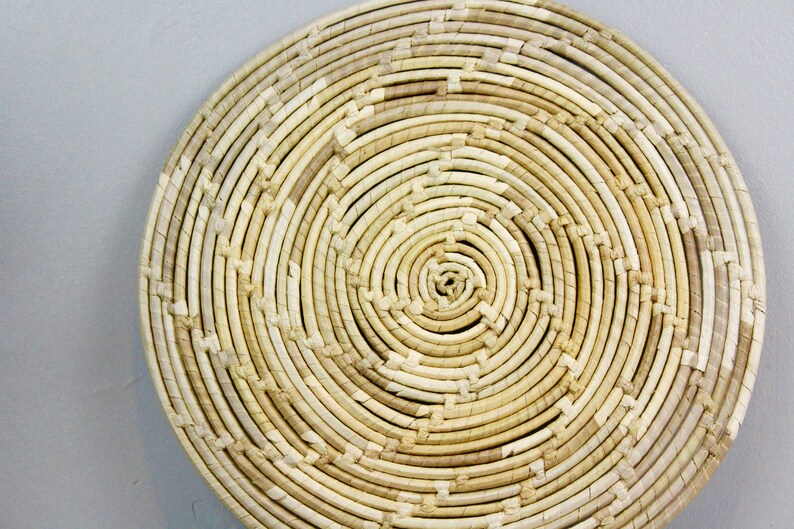 Large Woven Mats Set of 4 Etsy