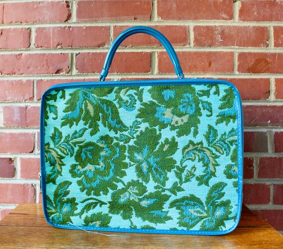 1970s Upholstered Suitcase