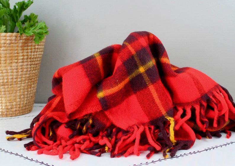 Vintage Plaid Faribo Stadium Blanket - Etsy