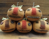 Primitive Pumpkin, Halloween Pumpkin Head