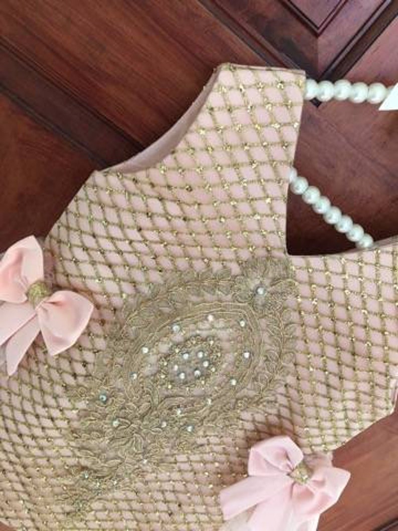 Pink and Gold Baby Dress Etsy