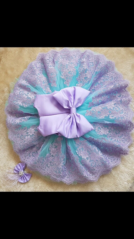 Cotton Candy Pageant Dress