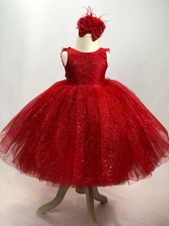 Red poofy skirt Clearance