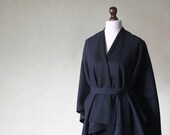 Cashmere poncho, black poncho, black coat, woman coat, wool coat,woman poncho, woman cape,woman jacket,wool poncho,fabric poncho,wool jacket
