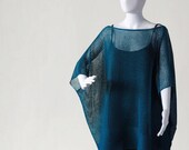 Oversized pullover, plus size tunic, summer pullover, linen tunic, linen sweater, womens poncho, linen poncho, womens tunic, knit sweater