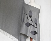 Women cardigan, woman poncho, woman cape, woman sweater, women fashion, fabric poncho, felted poncho, gray poncho, wrap sweater
