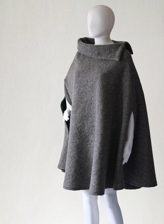 fleece poncho for women
