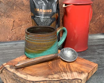 Hand-Forged Steel Coffee Scoop - ACIER