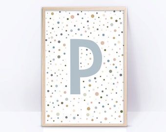 Letter P Name Art Etsy Letter P Name Art Etsy