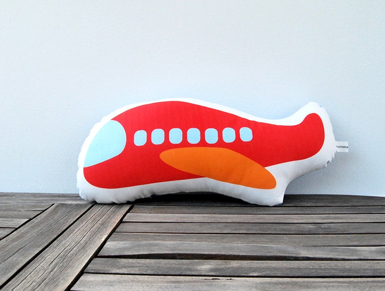 Airplane stuffed animal new baby gift plane pillow Etsy