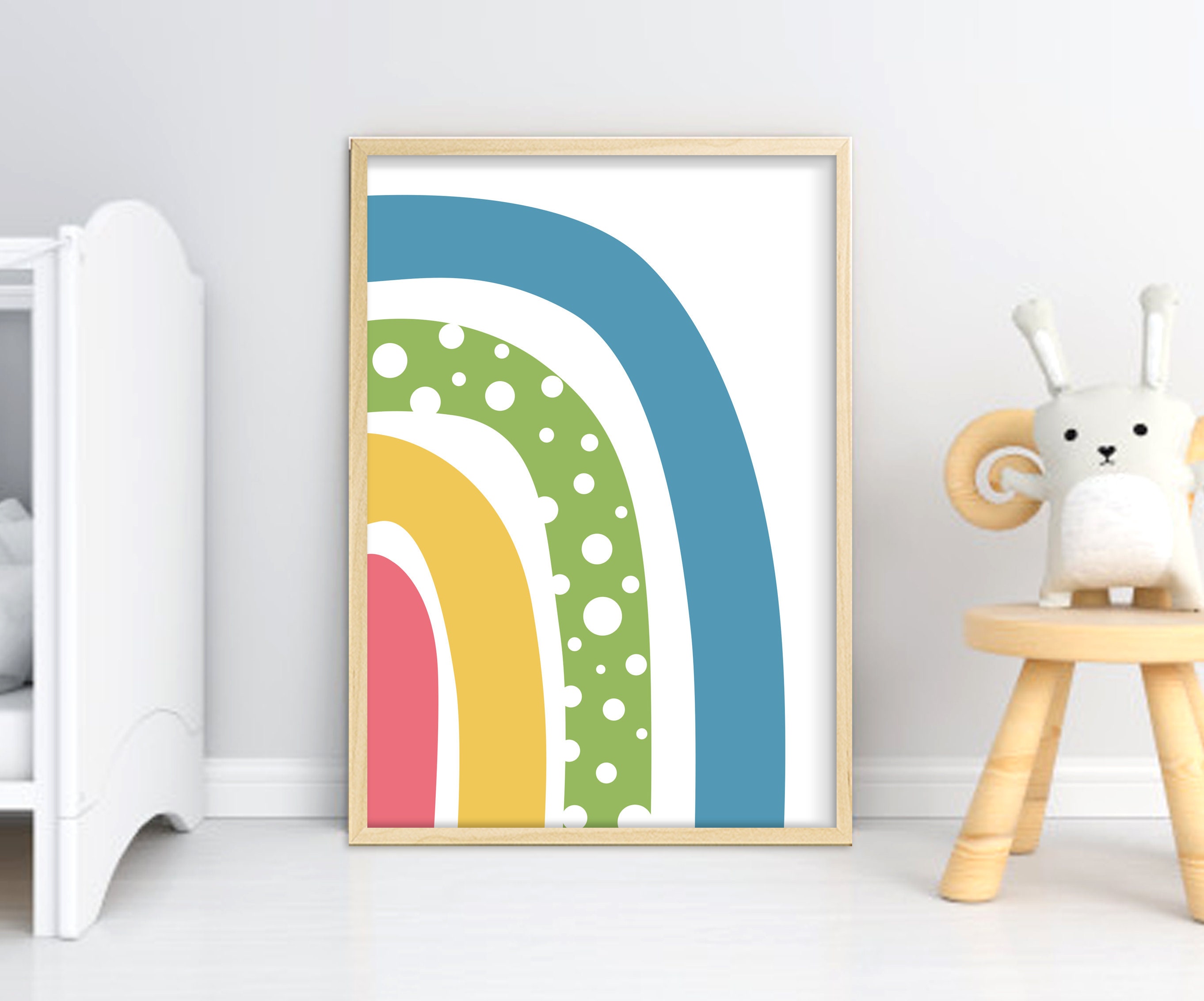 Kids room Playroom printable wall art Set of four prints | Etsy