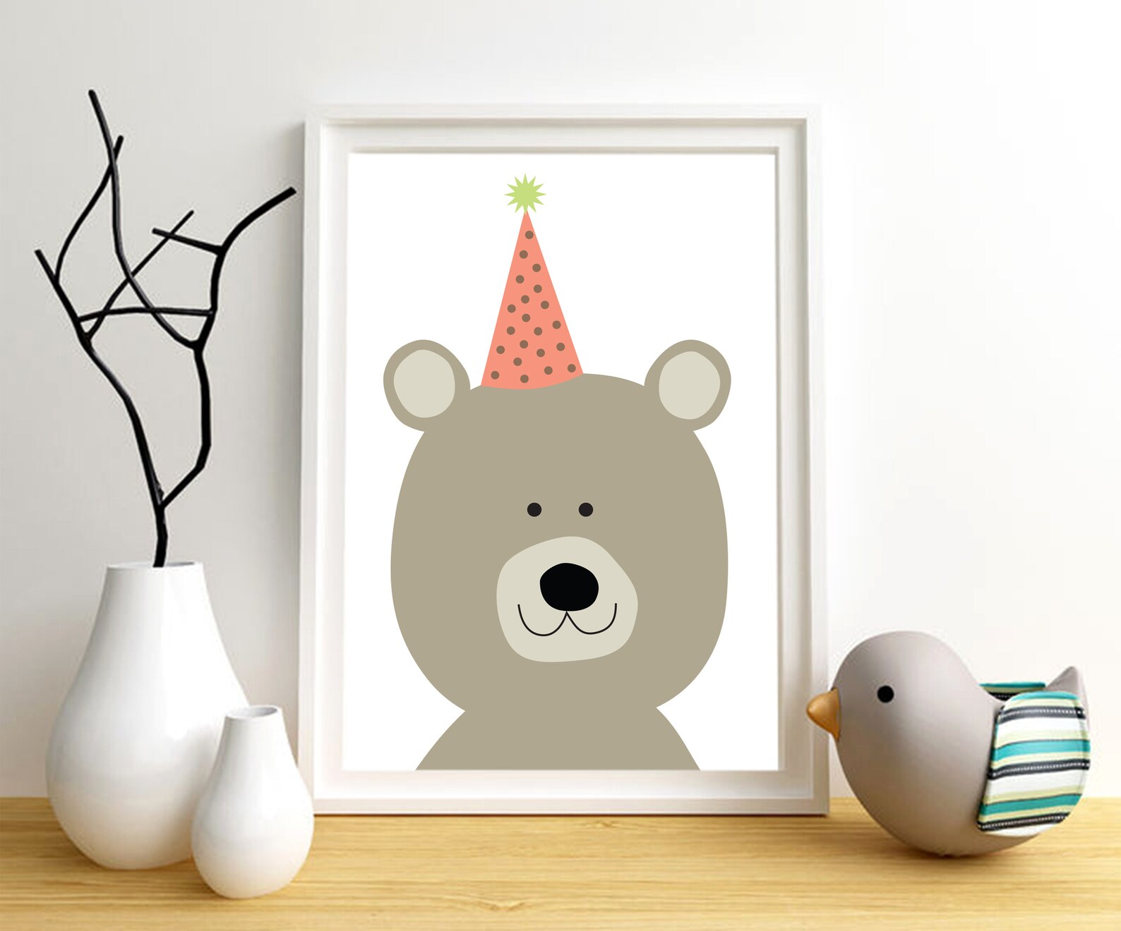 Nursery Room Cute Baby Animals Printable Wall Art Playroom | Etsy