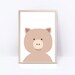 Set of Eight Nursery Animals Printable Wall Art, Baby Room Prints Set ...
