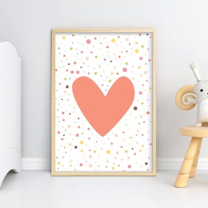 Girls Room Printable Wall Art, Kids Educational Prints for Playroom ...