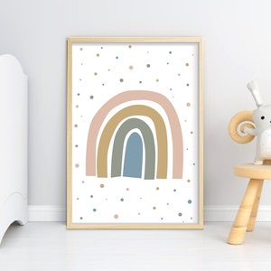 Printable Wall Art, Set of 6 Playroom Kids Posters, Alphabet and ...