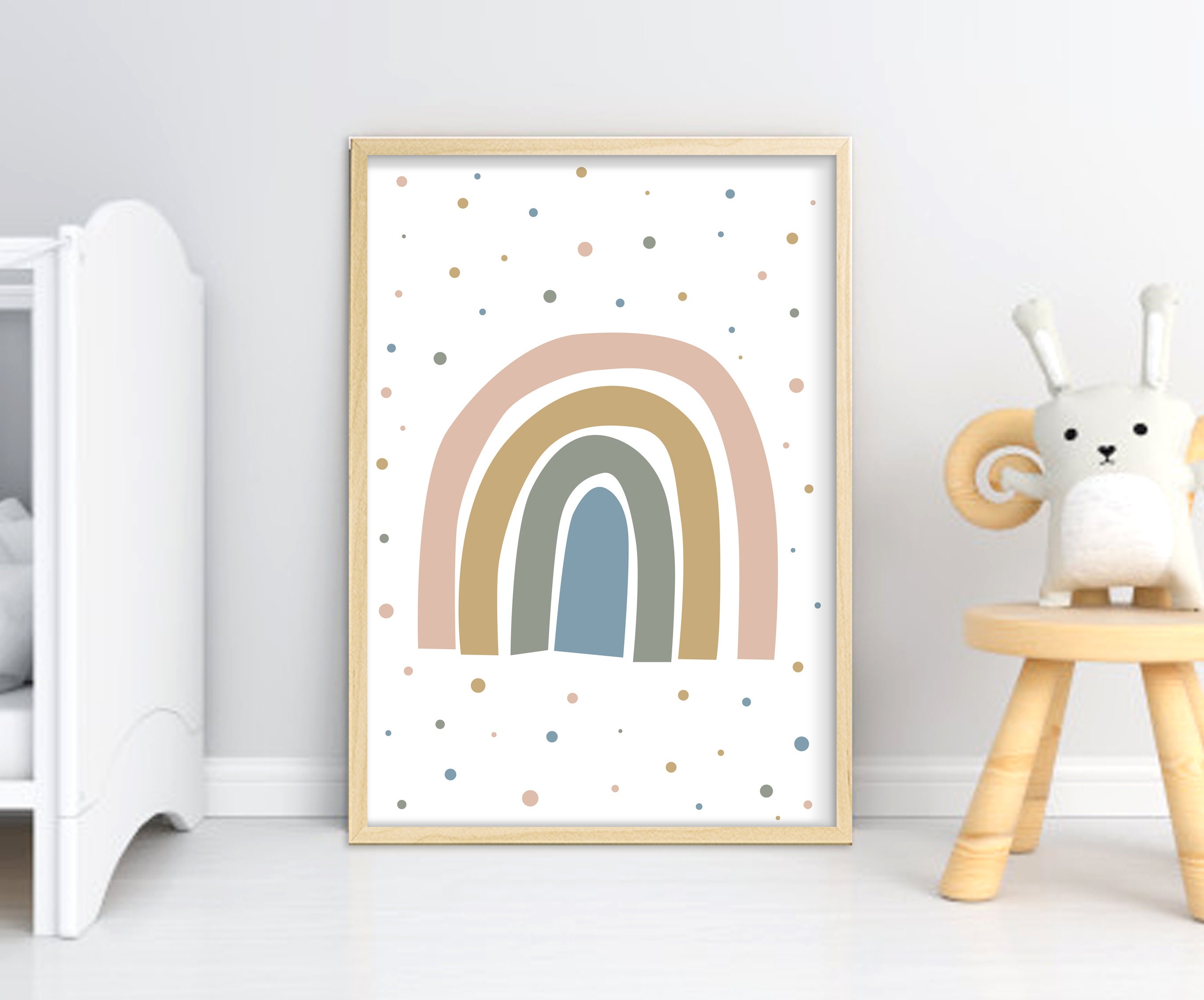 Set of 6 Playroom Kids Posters Printable Wall Art Alphabet | Etsy