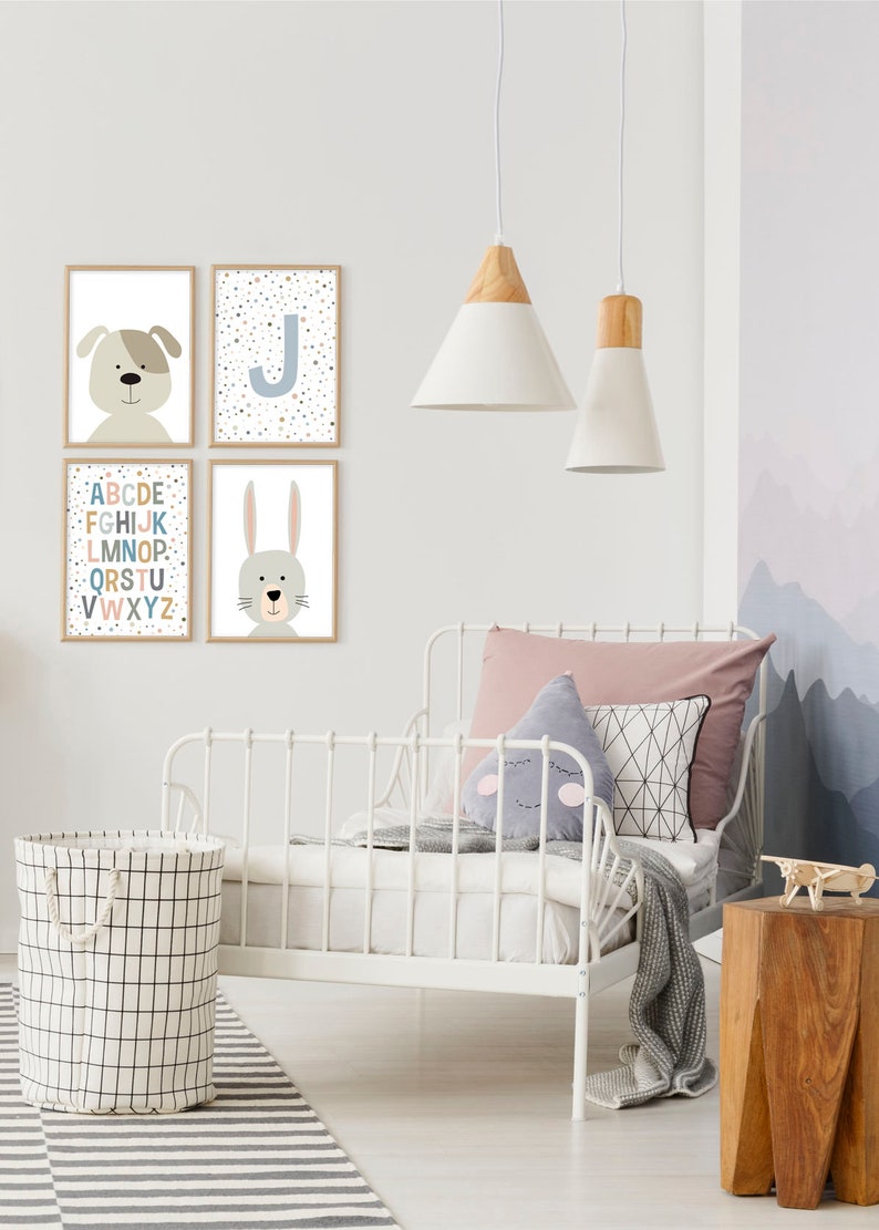 LETTER R Initial Letter Printable Wall Art R Nursery Etsy