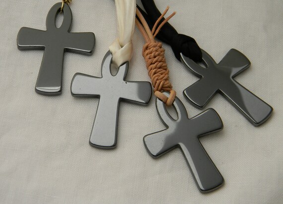 Hematite ankh best sale necklace