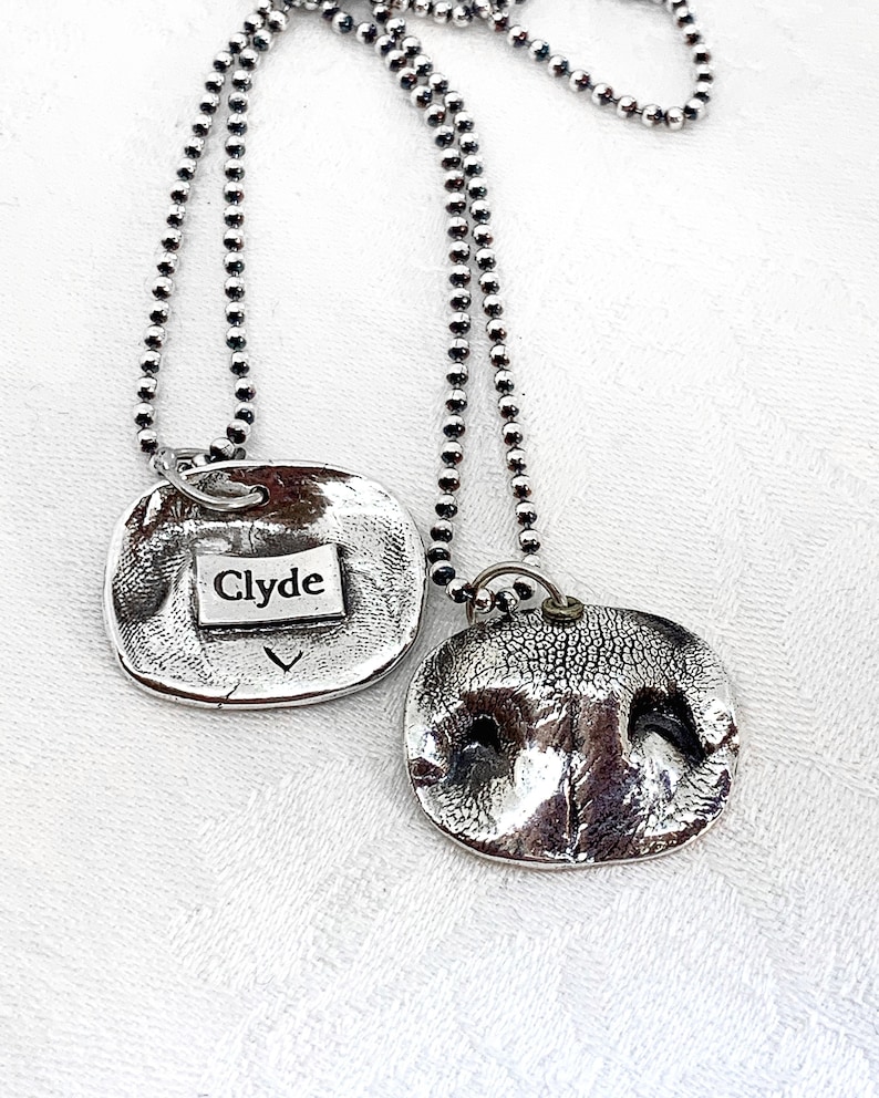 custom dog photo necklace