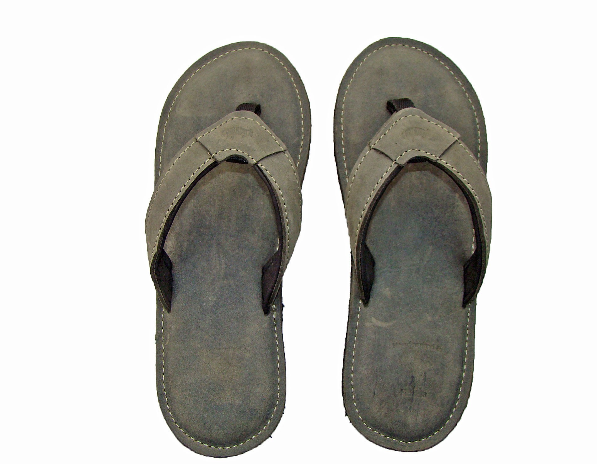 sage flip flops