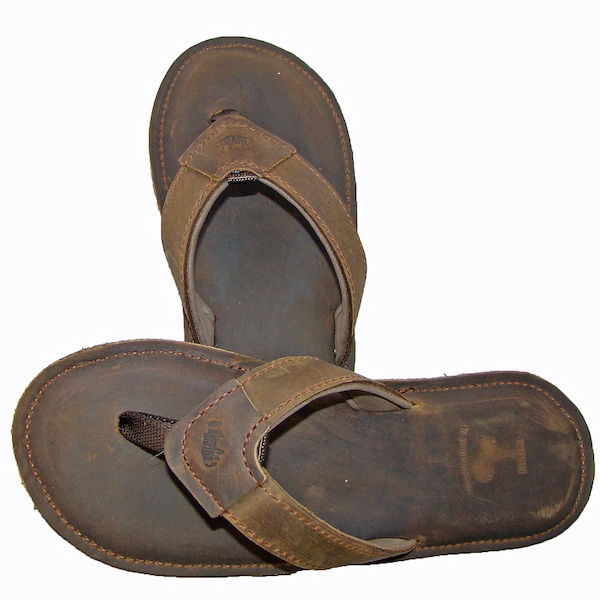 Leather Flip Flops - Etsy