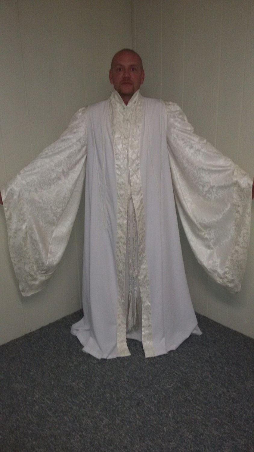 Authentic looking Saruman Robes LOTR Cosplay Etsy