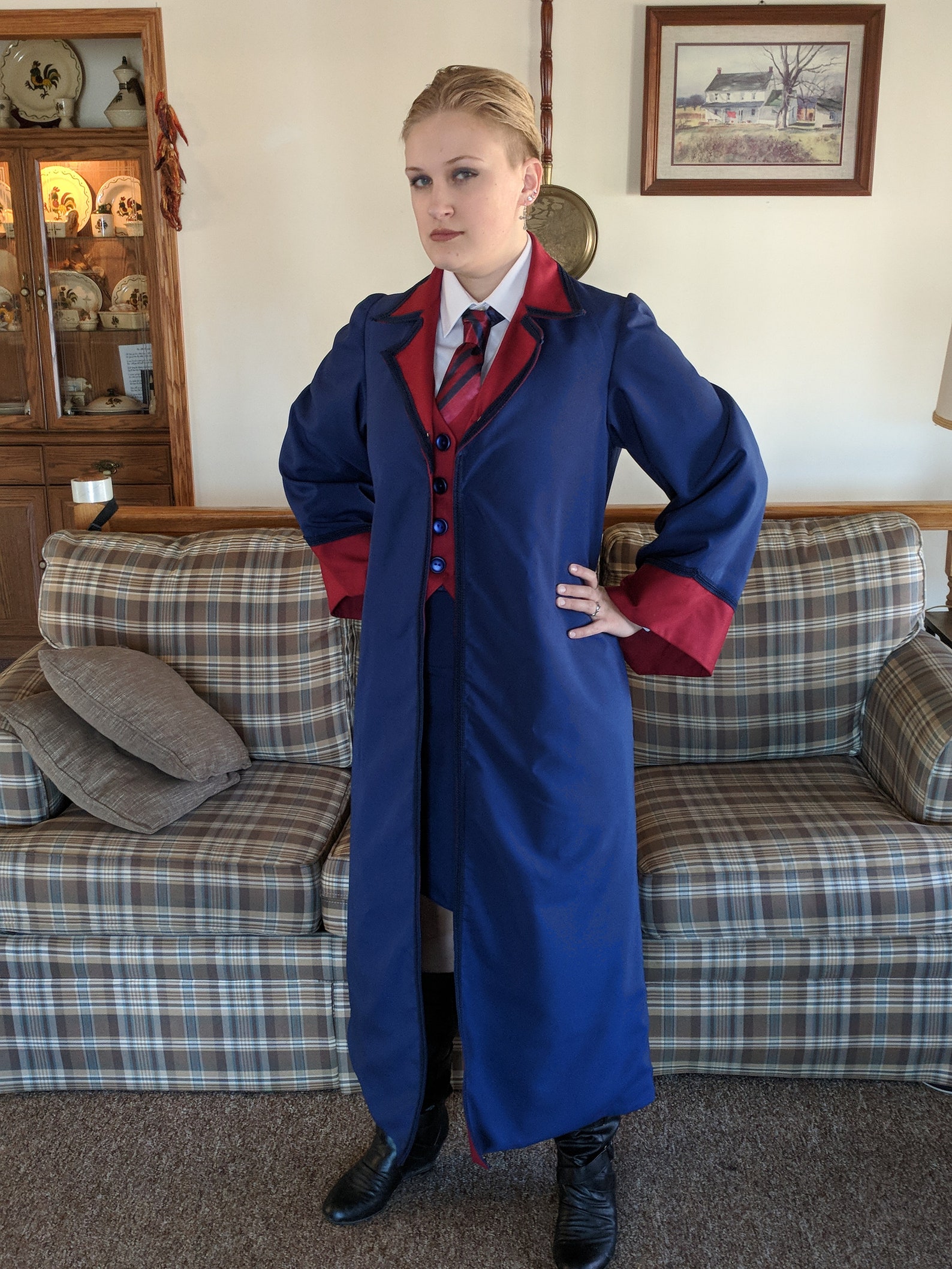 Ilvermorny School Robe tie vest and pants designer Etsy