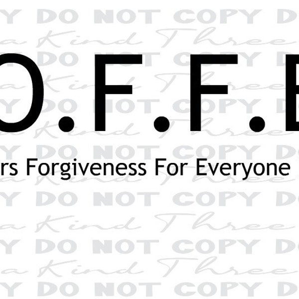 C.O.F.F.E.E Christ Offers Forgiveness For Everyone Everywhere Instant Download. Available in PNG