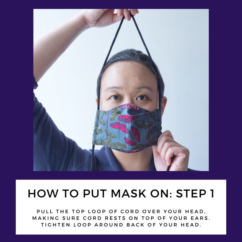 Christmas 3D Face Mask Cup / Boat Shaped Filter Pocket Etsy