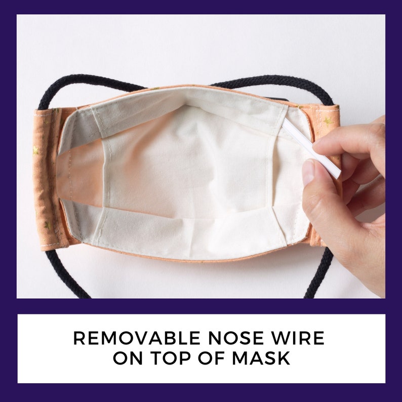 3D Face Mask Cup / Boat Shaped Origami Face Mask Nose Etsy