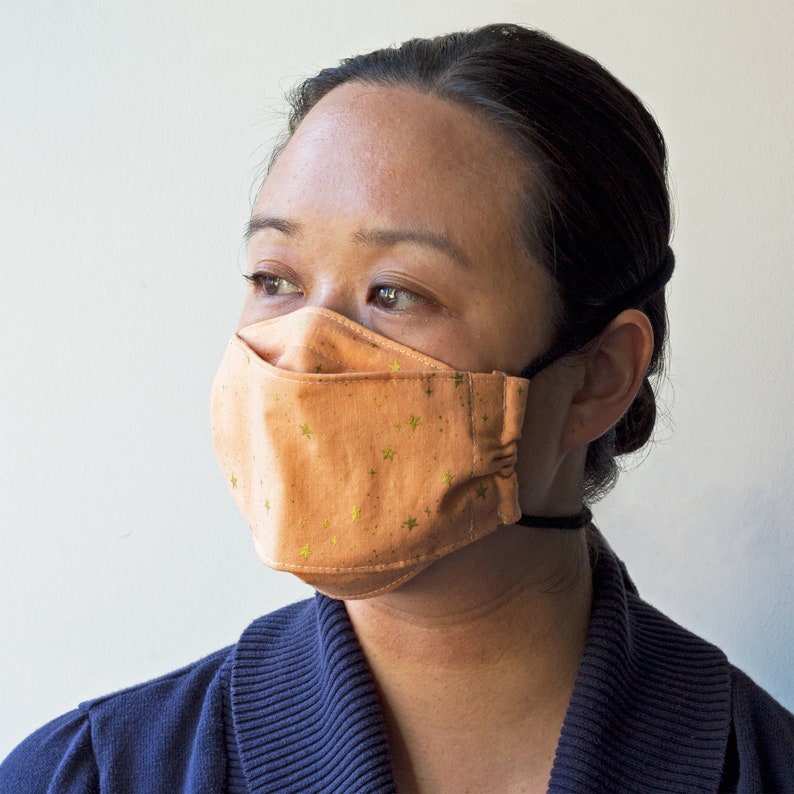 3D Face Mask Cup / Boat Shaped Origami Face Mask Nose Etsy