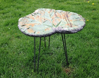 Rhubarb Leaf Table