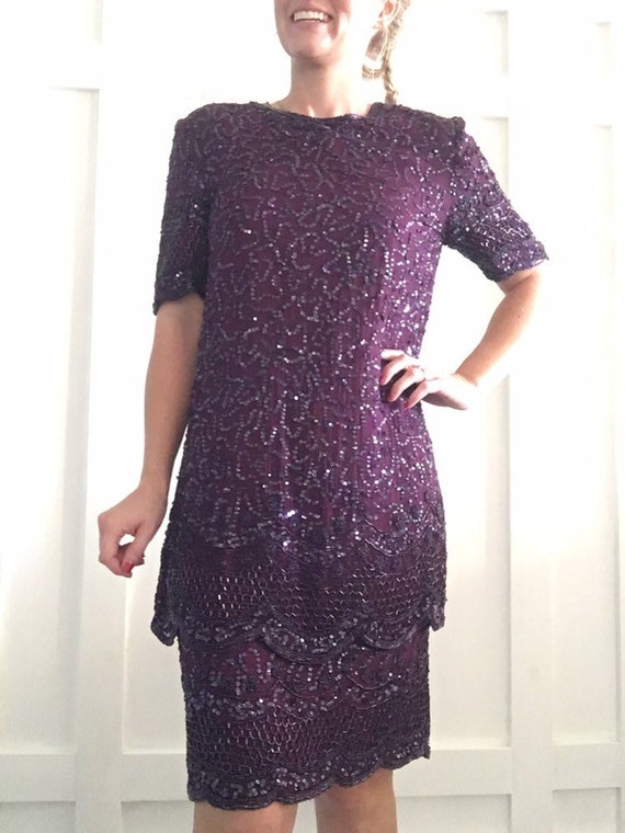 Purple Sparkly Dress