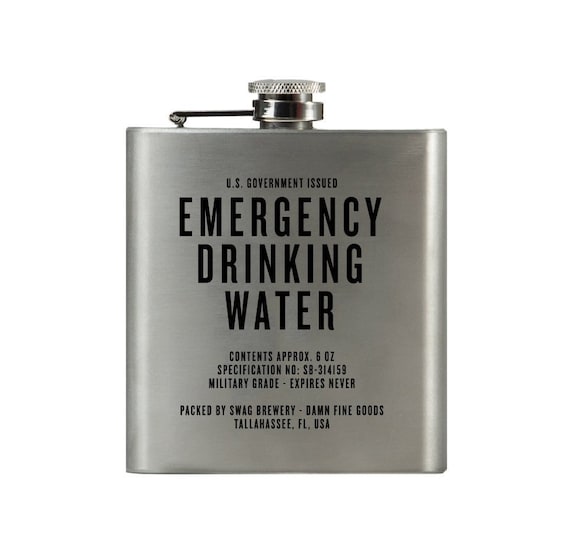 6oz Flying Elephant Flask 6oz Flying Elephant Flask