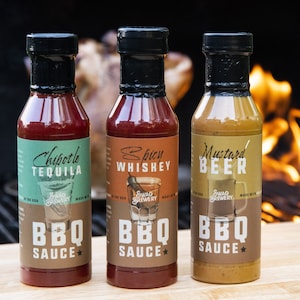 Booze-infused BBQ Sauce 3-Pack Must-have Gift For Beer Lovers, Foodies, and Hot Sauce Connoisseurs Made in USA 画像 5